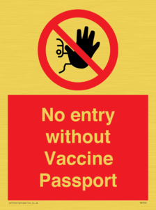 PA7261: No entry without Vaccine Passport