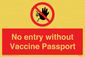 PA7261: No entry without Vaccine Passport