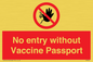 PA7261: No entry without Vaccine Passport