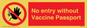 PA7261: No entry without Vaccine Passport