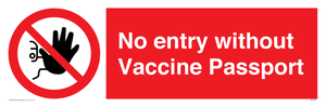 PA7261: No entry without Vaccine Passport