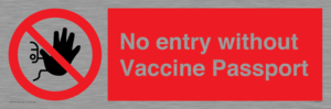 PA7261: No entry without Vaccine Passport