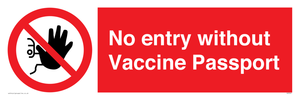 PA7261: No entry without Vaccine Passport