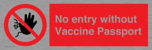 PA7261: No entry without Vaccine Passport