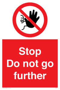 PA7271: Stop Do not go further