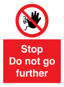 PA7271: Stop Do not go further