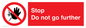 PA7271: Stop Do not go further
