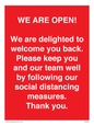 PA7325: WE ARE OPEN! We are delighted to welcome you back. Please keep you and our team well by following our social distancing measures. Thank you.