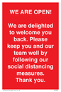 PA7325: WE ARE OPEN! We are delighted to welcome you back. Please keep you and our team well by following our social distancing measures. Thank you.