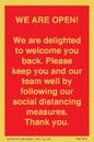 PA7325: WE ARE OPEN! We are delighted to welcome you back. Please keep you and our team well by following our social distancing measures. Thank you.