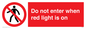 PA7384: Do not enter when red light is on