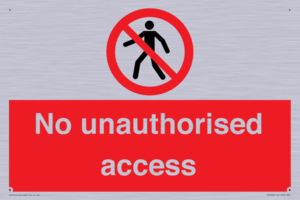 PA7606: No unauthorised access