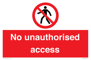 PA7606: No unauthorised access
