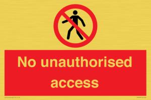 PA7606: No unauthorised access