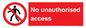 PA7606: No unauthorised access