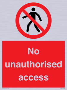 PA7606: No unauthorised access
