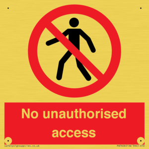 PA7606: No unauthorised access