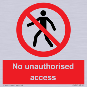PA7606: No unauthorised access