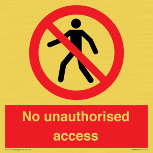PA7606: No unauthorised access