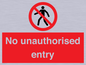 PA7608: No unauthorised entry