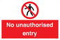 PA7608: No unauthorised entry