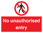 PA7608: No unauthorised entry