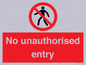 PA7608: No unauthorised entry