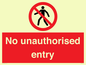 PA7608: No unauthorised entry