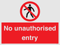 PA7608: No unauthorised entry