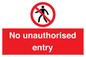 PA7608: No unauthorised entry