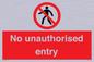 PA7608: No unauthorised entry