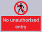 PA7608: No unauthorised entry