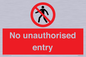 PA7608: No unauthorised entry