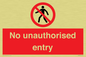 PA7608: No unauthorised entry