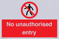 PA7608: No unauthorised entry