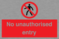 PA7608: No unauthorised entry