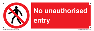 PA7608: No unauthorised entry