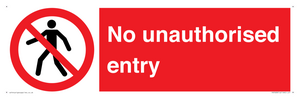 PA7608: No unauthorised entry