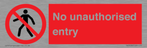 PA7608: No unauthorised entry