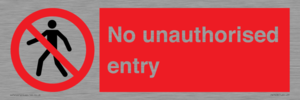 PA7608: No unauthorised entry