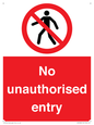 PA7608: No unauthorised entry