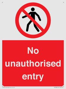 PA7608: No unauthorised entry