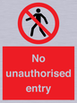 PA7608: No unauthorised entry