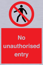 PA7608: No unauthorised entry