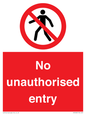PA7608: No unauthorised entry