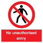 PA7608: No unauthorised entry