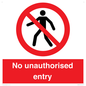 PA7608: No unauthorised entry