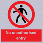 PA7608: No unauthorised entry