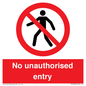 PA7608: No unauthorised entry