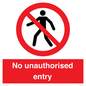 PA7608: No unauthorised entry